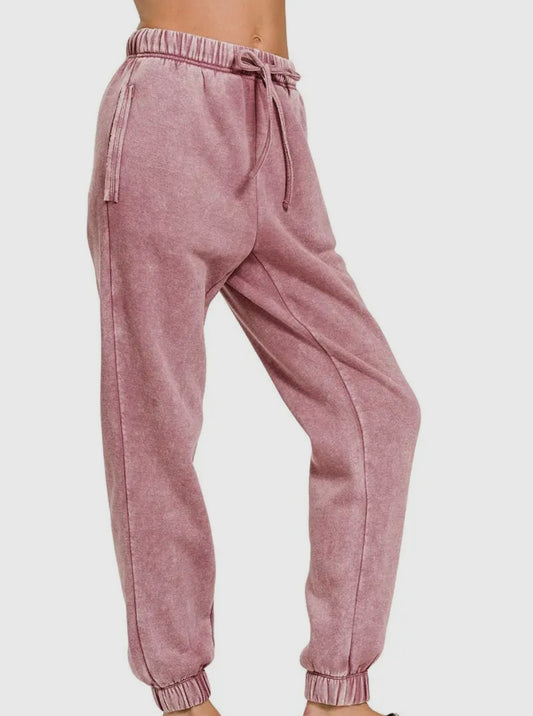 Cloud 9 Mineral Washed Sweat Pant Jogger