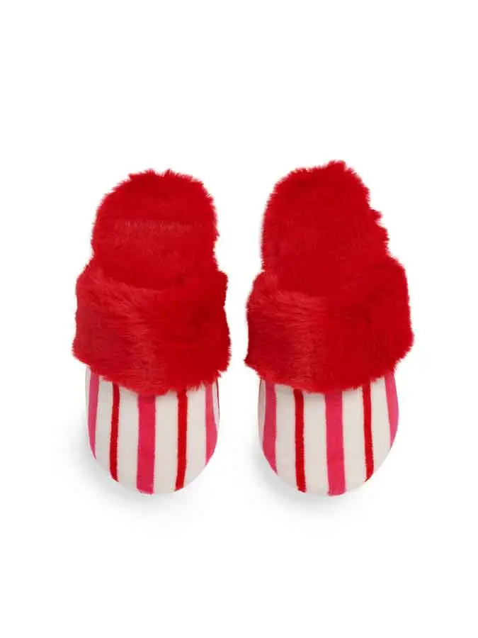 The Perfect Candy Stripe Christmas Robe
