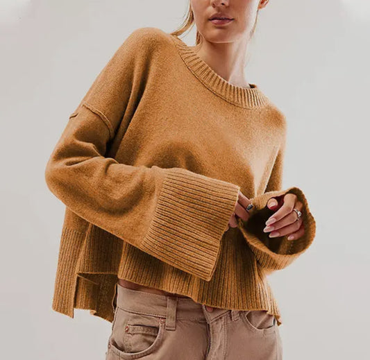 Belle Flared Sleeves Sweater
