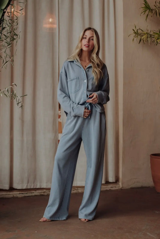 HUNTER KNIT DENIM PANT